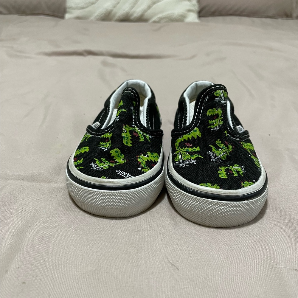 *SOLD*Vans Green Monster Baby Shoe